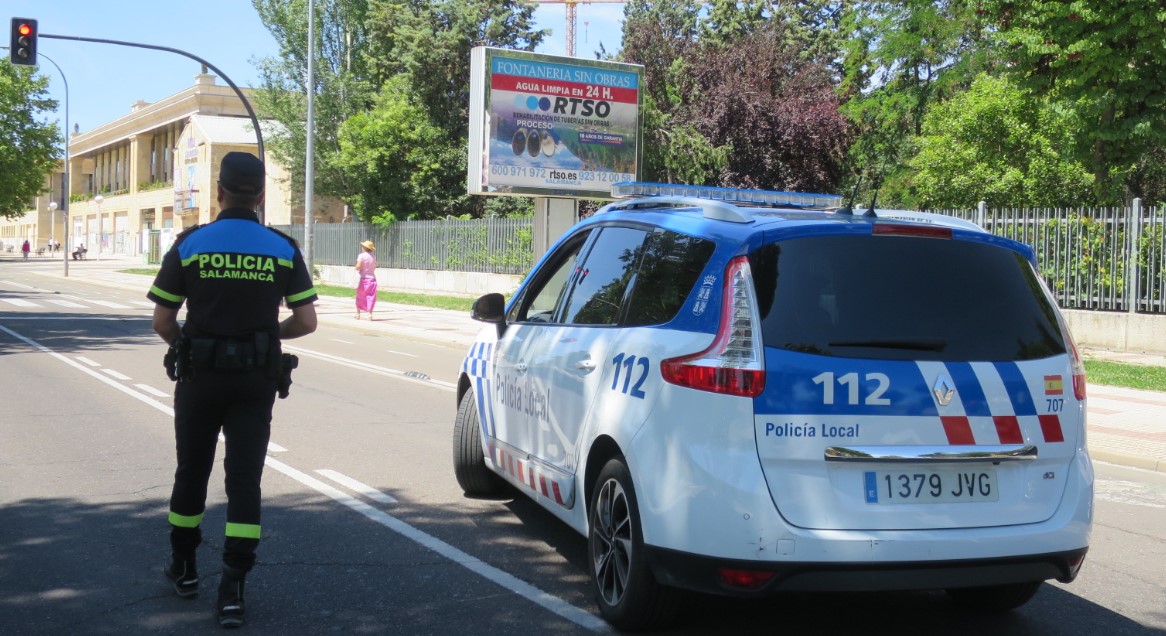 La Policía Local de Salamanca efectuará del 28 a 31 de octubre controles especiales de furgonetas en colaboración con la DGT.