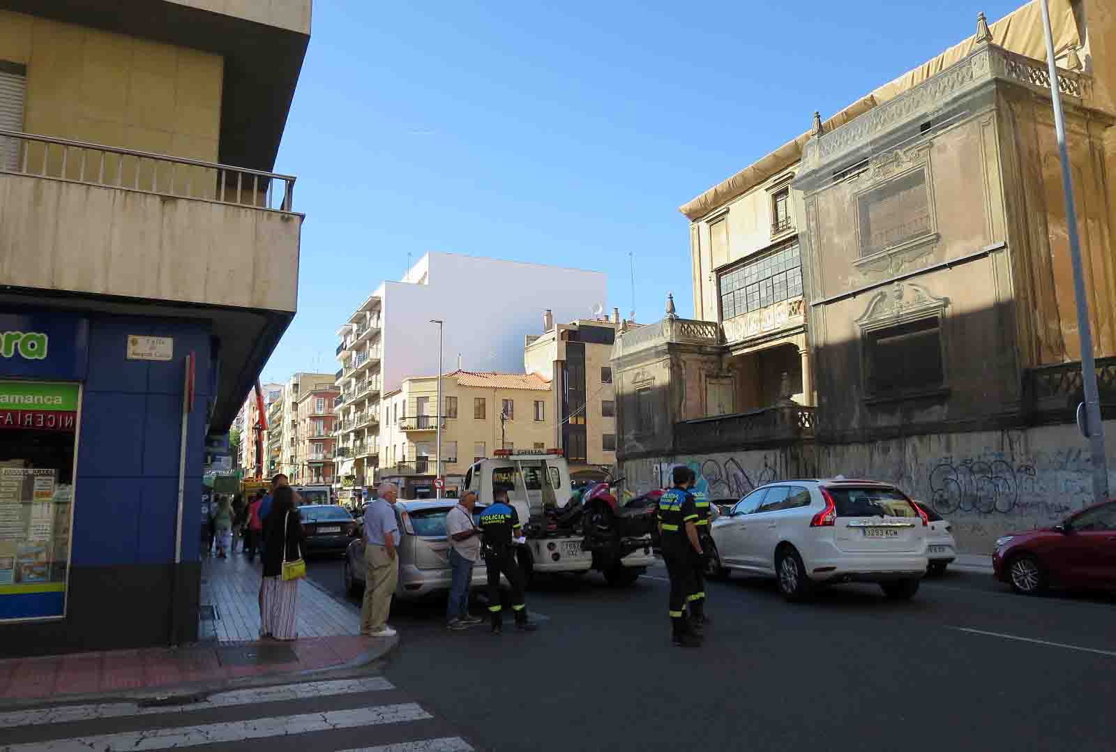 accidente trafico motorista herido avenida italia (2)