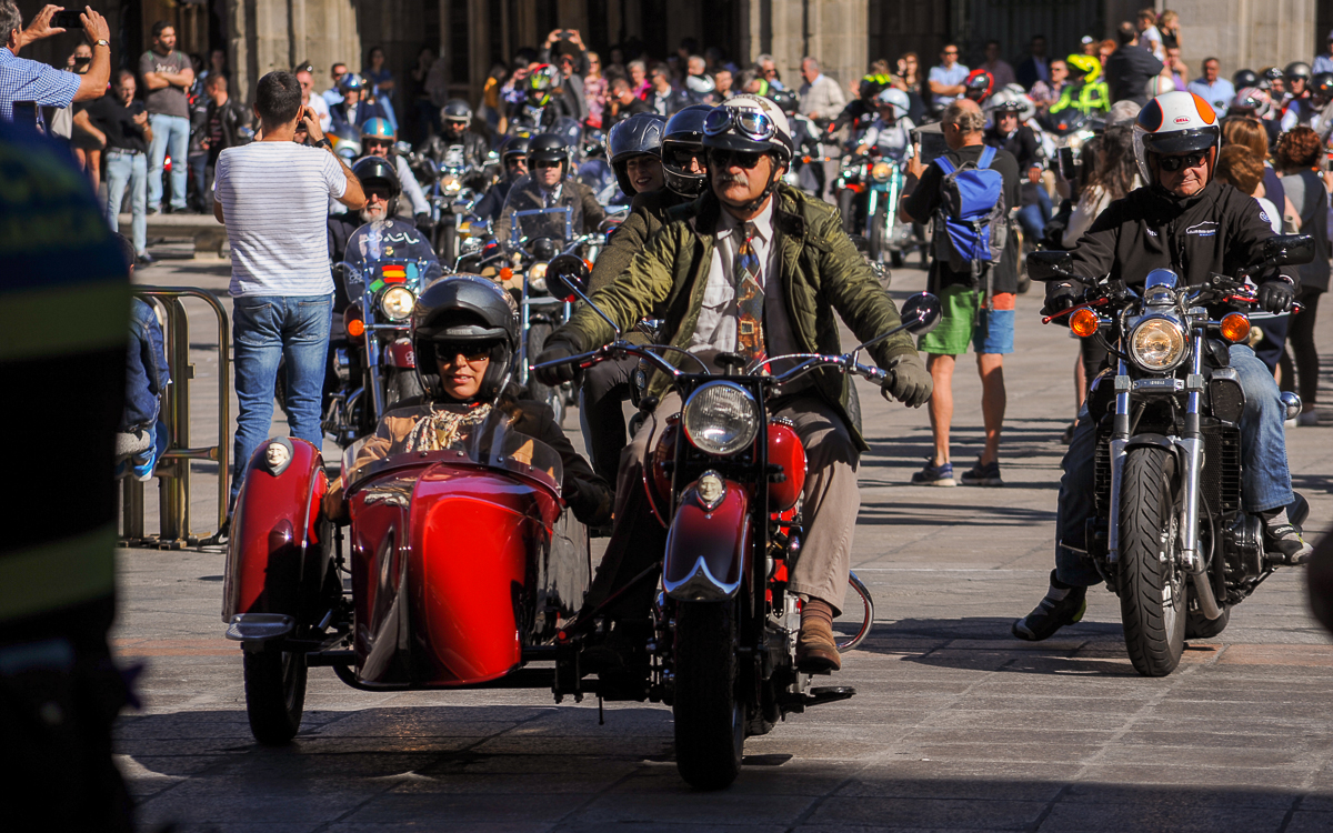 Distinguished Gentlemen's Ride, la concentración de motos más glamurosa y solidaria llegó a Salamanca