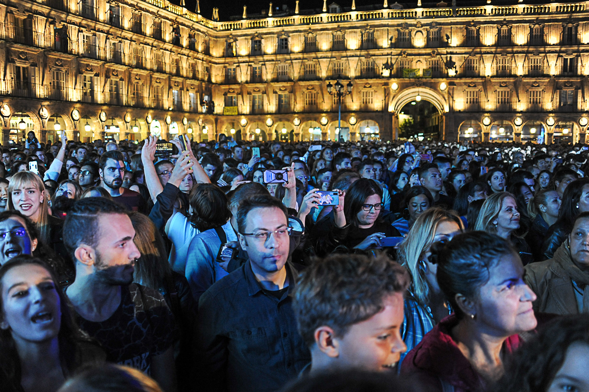 Dvicio ofreció el último concierto de Ferias y Fiestas de Salamanca.