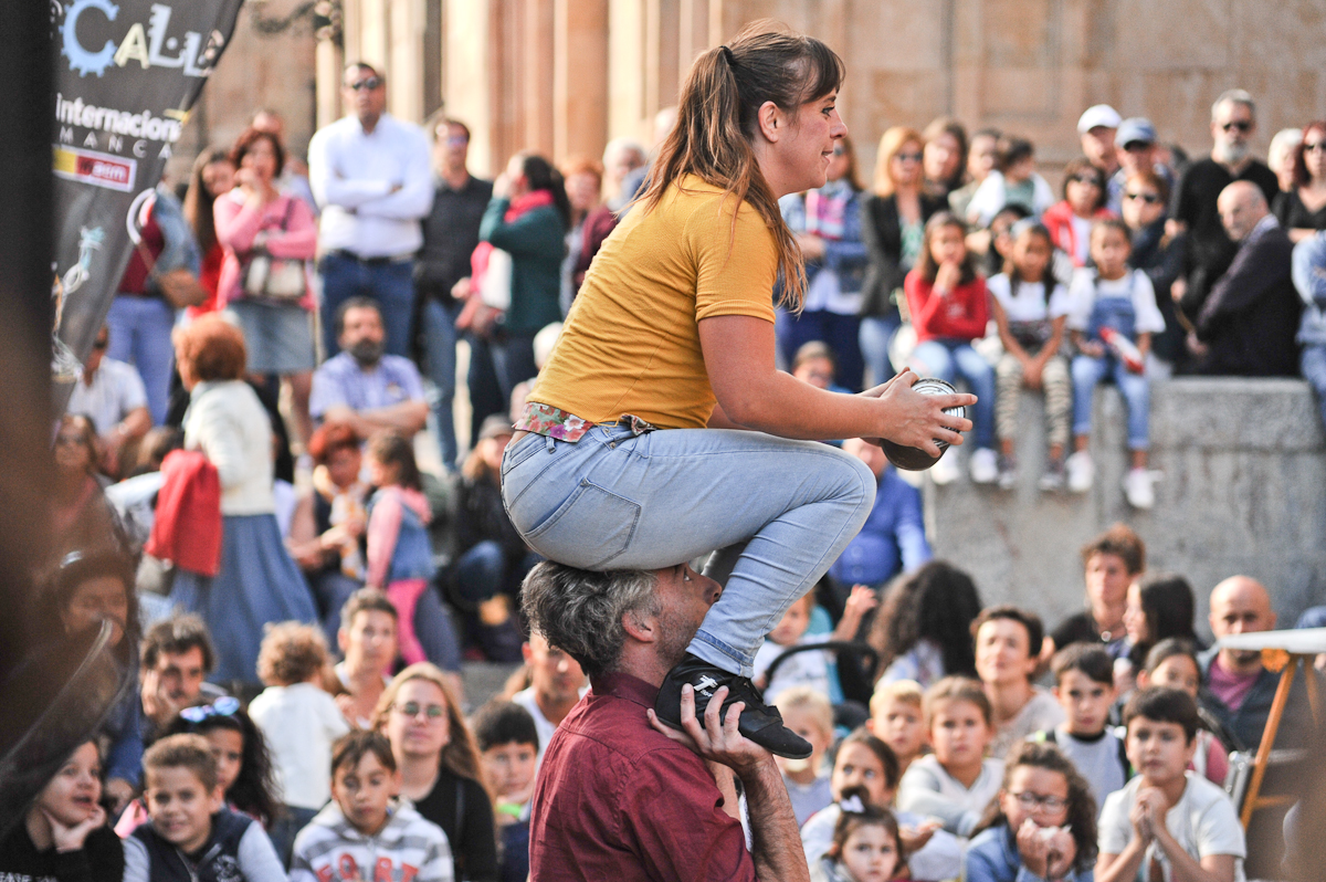 Festival de Artes de Calle en la Plaza de Anaya. Salamanca