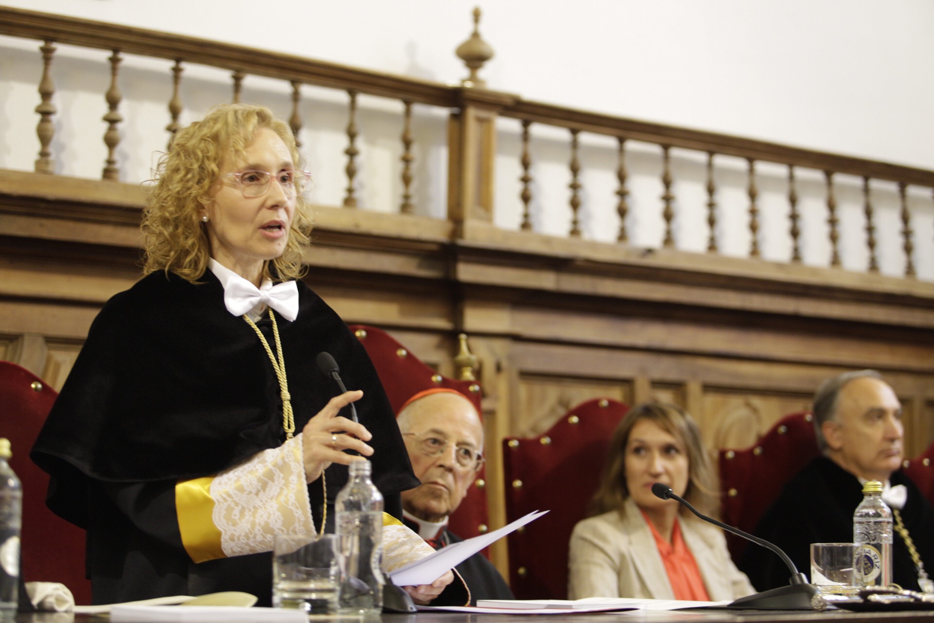 Miriam Cortés, rectora de la Universidad Pontificia de Salamanca. 