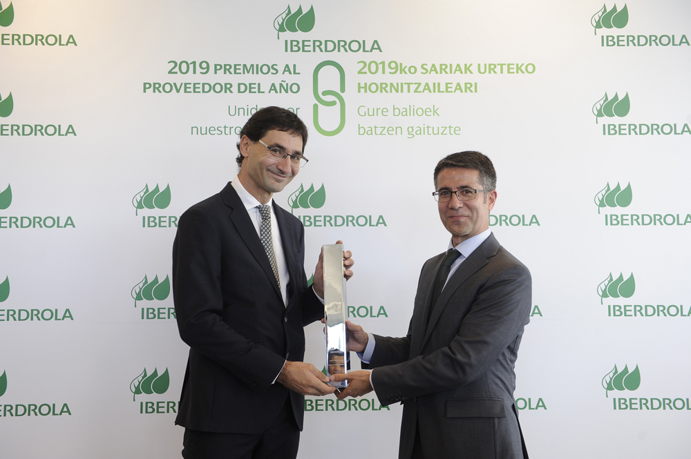 Premio Iberdrola Proveedor del Año a la empresa salmantina AOC Proyectos