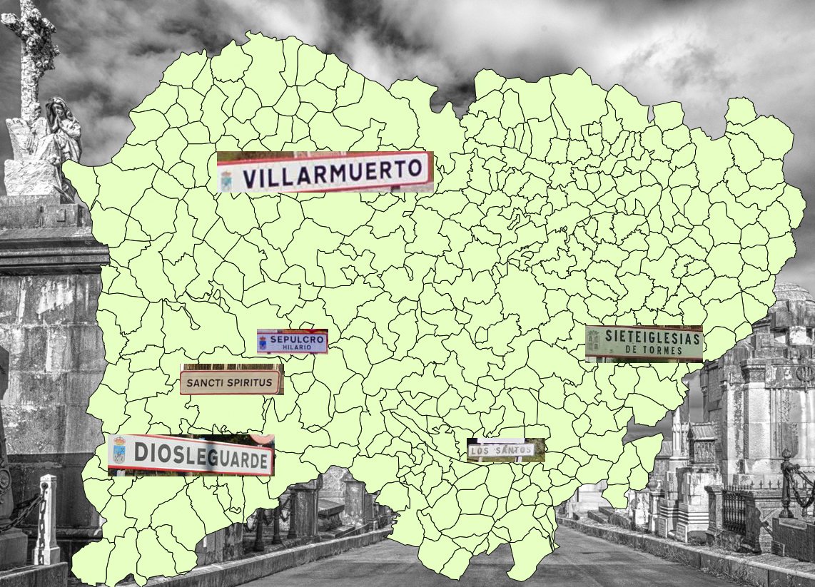 La ruta del Día de Todos los Santos guiados por los nombres de los pueblos de Salamanca.