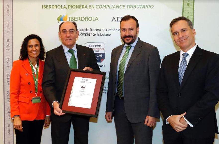 iberdrola galan certificado