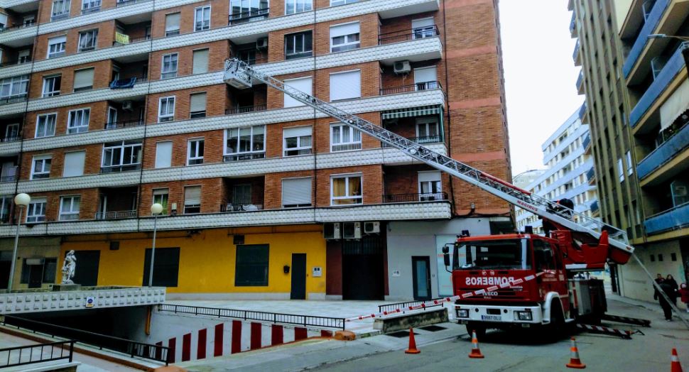 camion bomberos esacala averiada