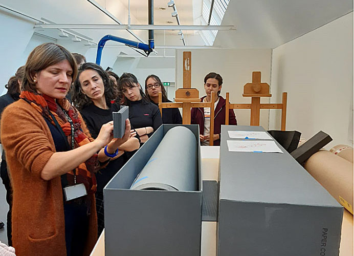 JCyL / ICAL Alumnos de Salamanca aprenden en el Rijksmuseum de Ámsterdam técnicas de conservación y restauración de bienes culturales