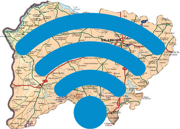 36 Ayuntamientos de Salamanca recibirán 15.000€ de ayuda de la UE para implantar la WiFi en los espacios públicos.