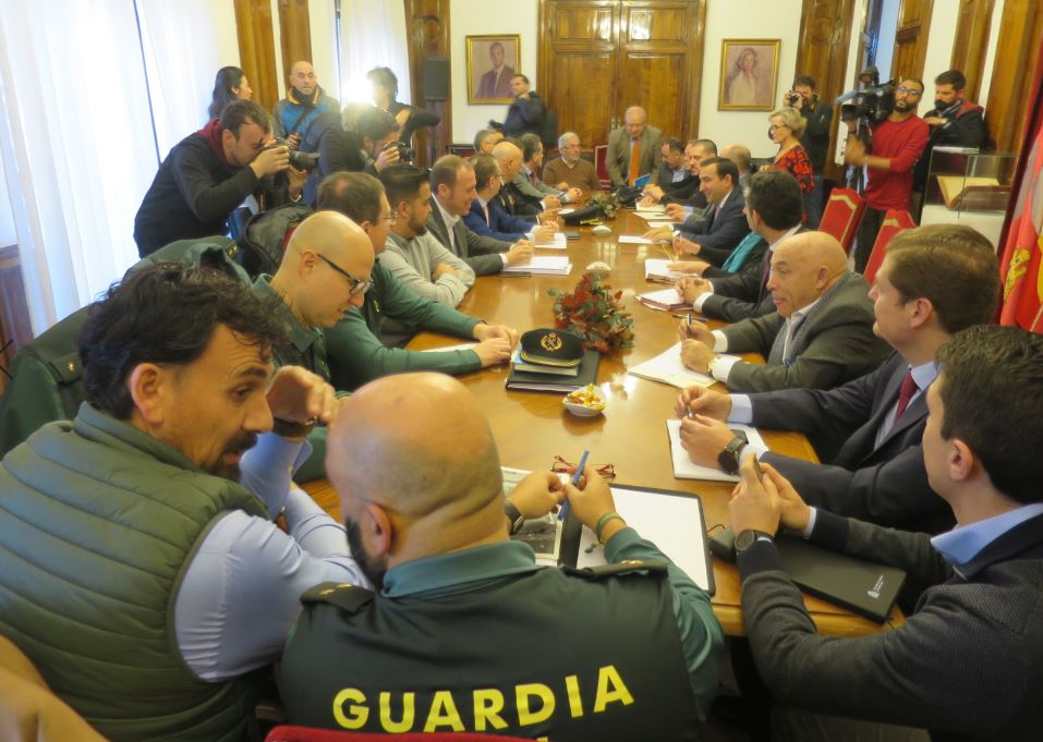 Junta de Seguridad del partido de Copa que enfrenta a Unionistas y Real Madrid en Salamanca.