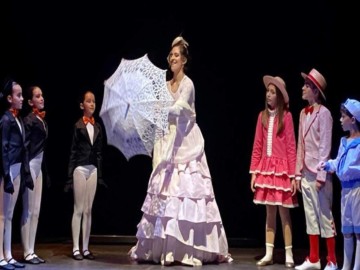 El musical Mary Poppins se pudo ver en Ledesma los días 27 de diciembre y 4 de enero.