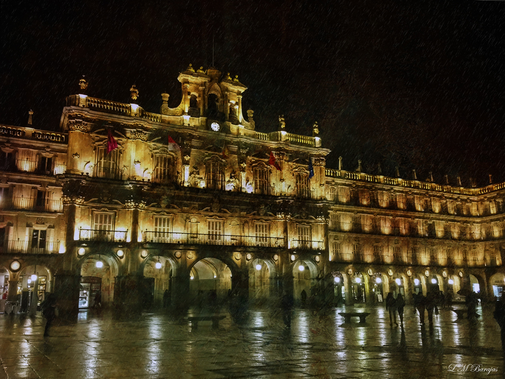 La Plaza Mayor, foto de Luis Martín Barajas.