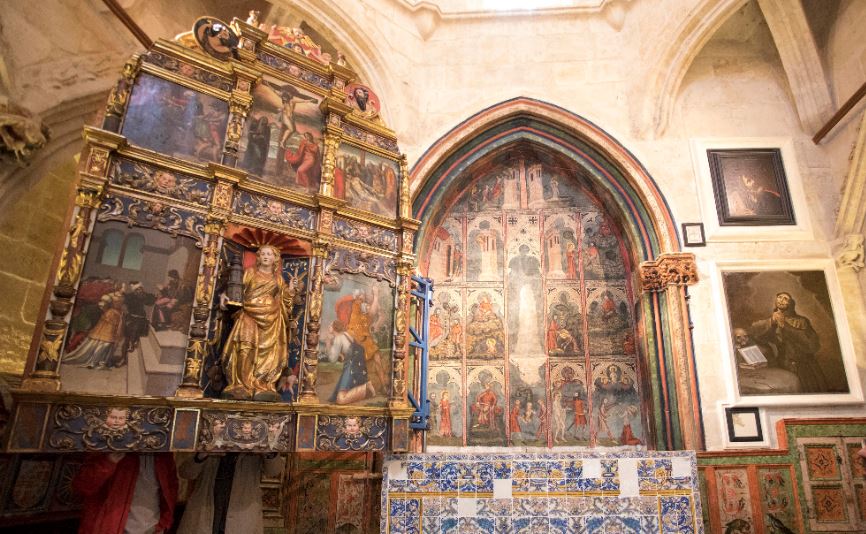 catedral vieja capilla santa barbara retablos goticos ical arranz 2