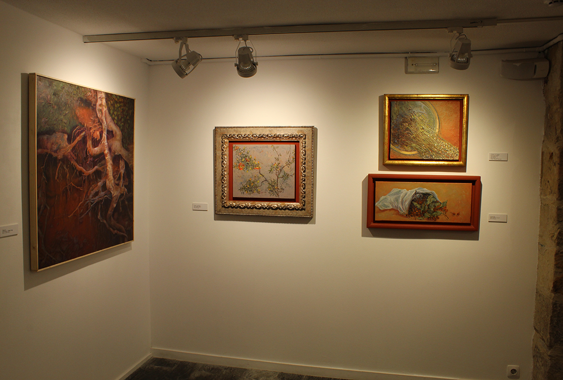 La obra de Teresa Sarto se puede ver hasta el 5 de abril en la Sala de Exposiciones de La Salina.