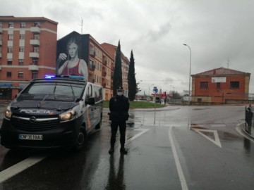 La Policía Nacional y el Ejército está realizando controles de vehículos en Salamanca y Béjar.