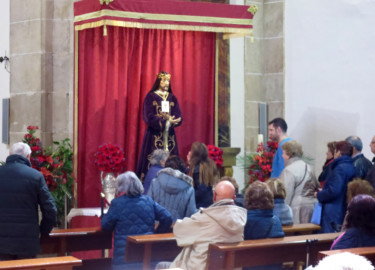 La Junta de Semana Santa de Salamanca cambia el besapiés del Jesús Rescatado por una reverencia ante la imagen