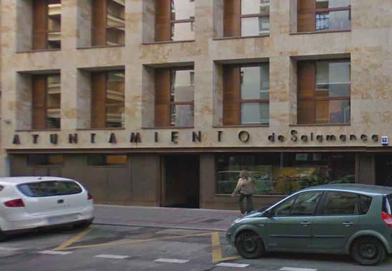 La sede del Ayuntamiento de Salamanca en la calle Íscar Peyra.