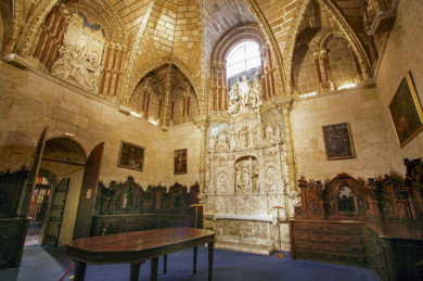 Ricardo Muñoz / ICAL. Sacristía de la catedral del Salvador de Ávila, donde se reunieron los Comuneros