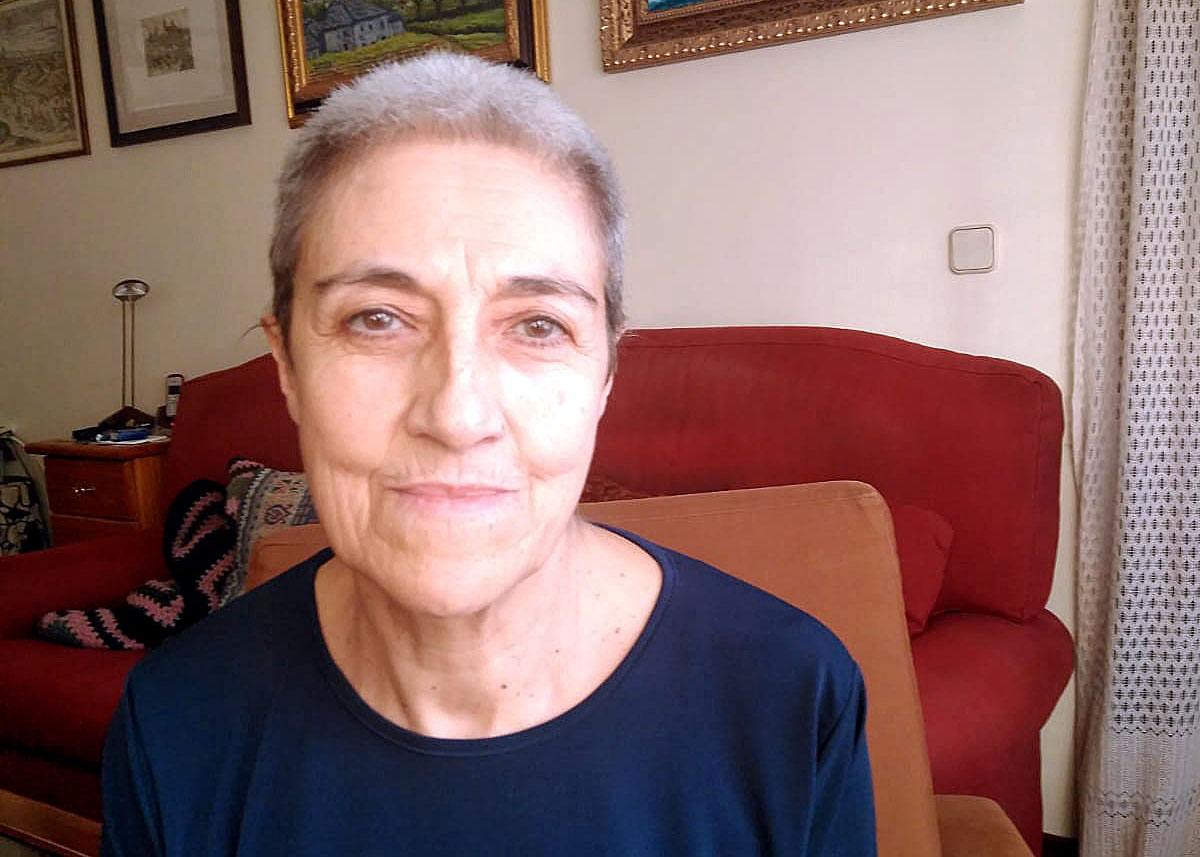 Marisa Beltrán, salmantina que ha superado el coronavirus.