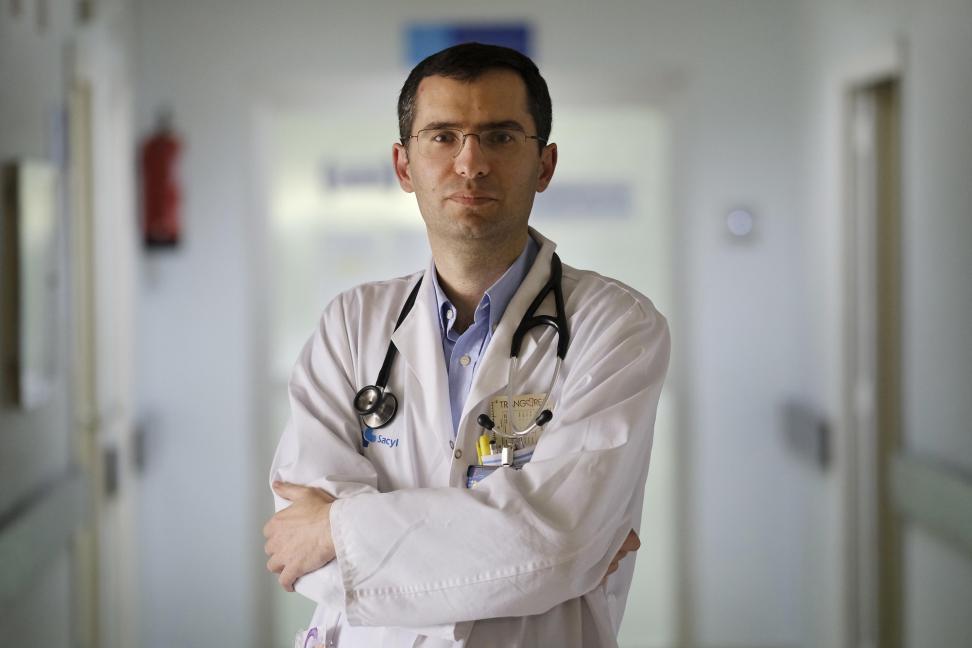 Miguel Marcos, investigador del Ibsal y médico internista del hospital de Salamanca