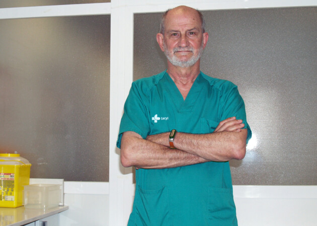 Miguel Barrueco, jefe de Neumología del hospital Clínico de Salamanca.