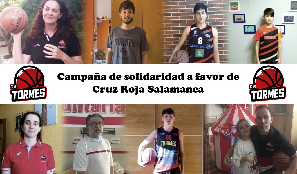 El CB Tormes y Cruz Roja Salamanca unen sus fuerzas para ayudar a los más necesitados