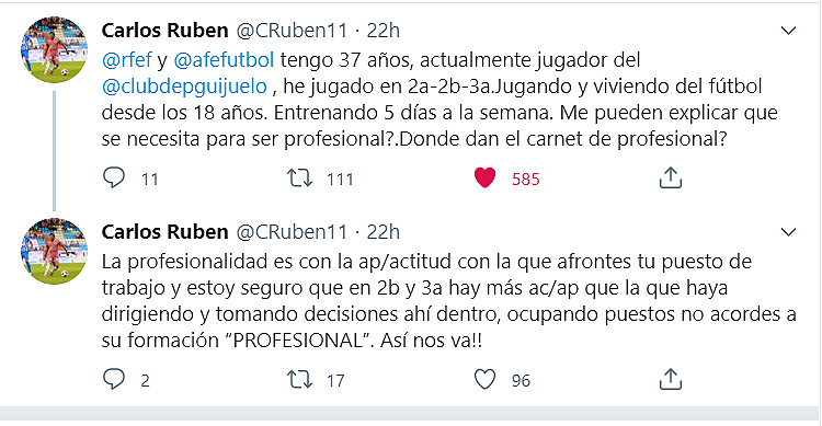 Carlos Rubén - Tuit