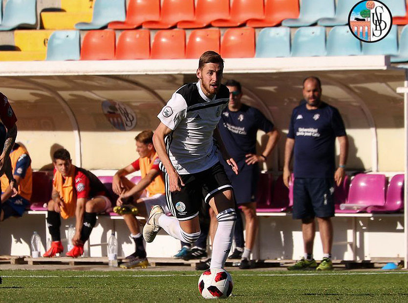 Sergio Molina, jugador del Salamanca CF