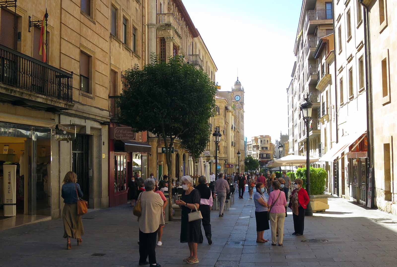 gente calle zamora coronavirus mascarillas