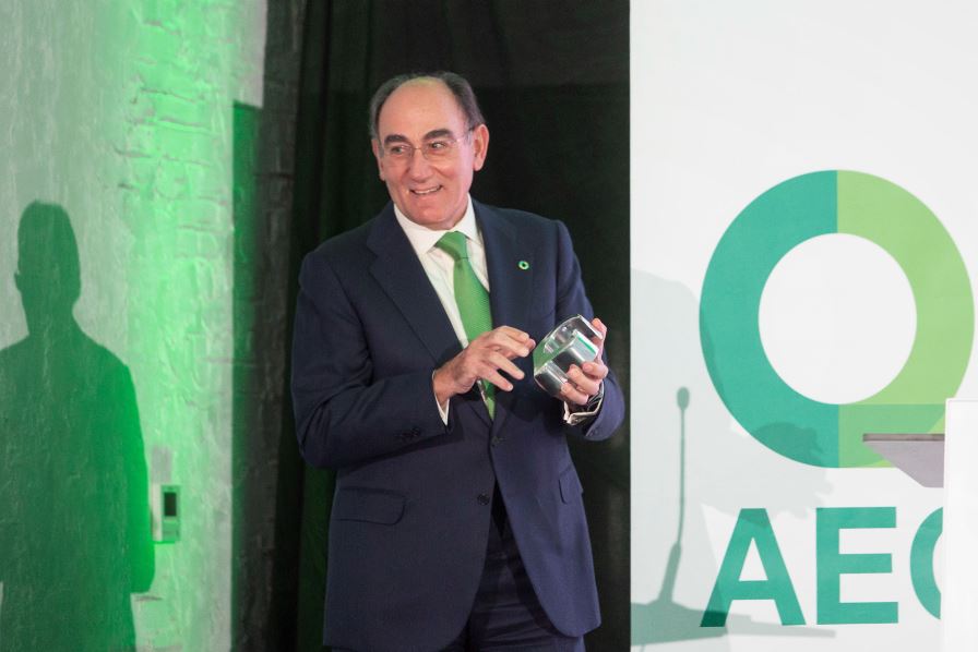 iberdrola ignacio galan premio aec