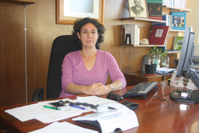 Mar Siles, directora del IRNASA. FOTO. Dicyt.