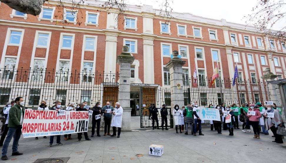 bejar protesta firmas hospital consejeria sanidad ical