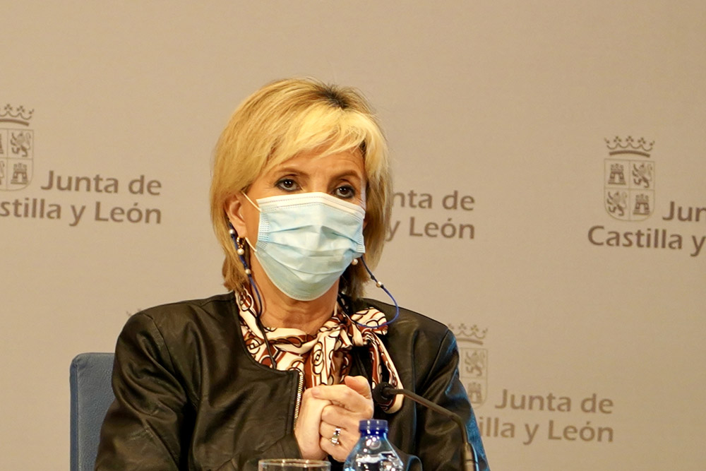 Miriam Chacón / ICAL. La consejera de Sanidad Verónica Casado