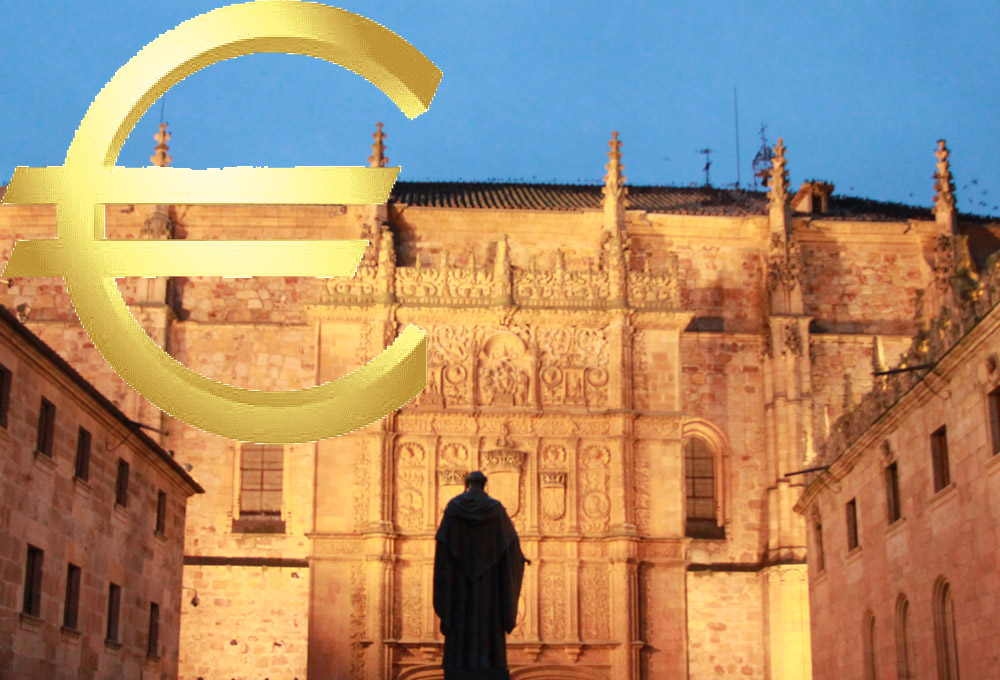 La Universidad de Salamanca ofrece ayudas a los estudiantes con menos recursos y buenas notas.