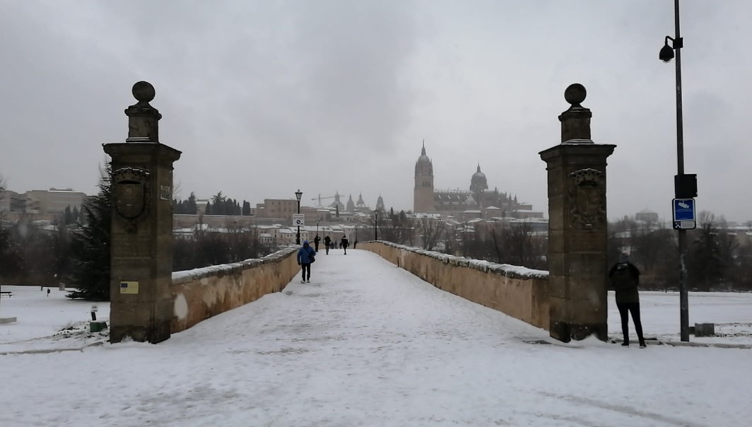 nieve puente romano