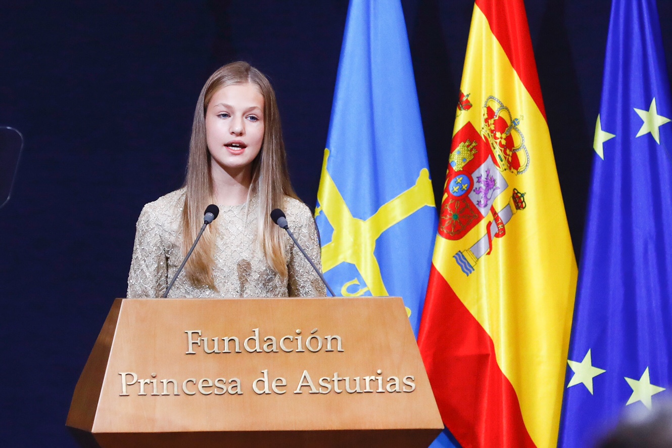 Princesa de Asturias, Leonor Borbón Ortiz. Foto. Twitter Casa Real.