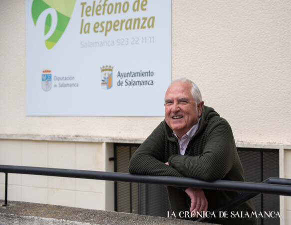 Moncho Campos, coordinador de formación del Teléfono de la Esperanza.