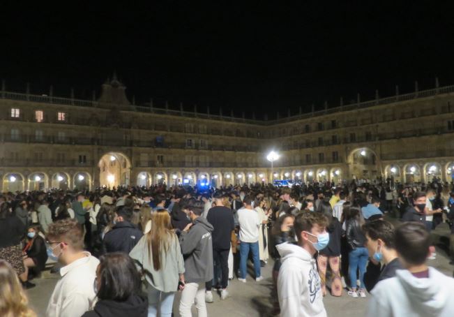 plaza mayor fin estado alarma fiesta 3