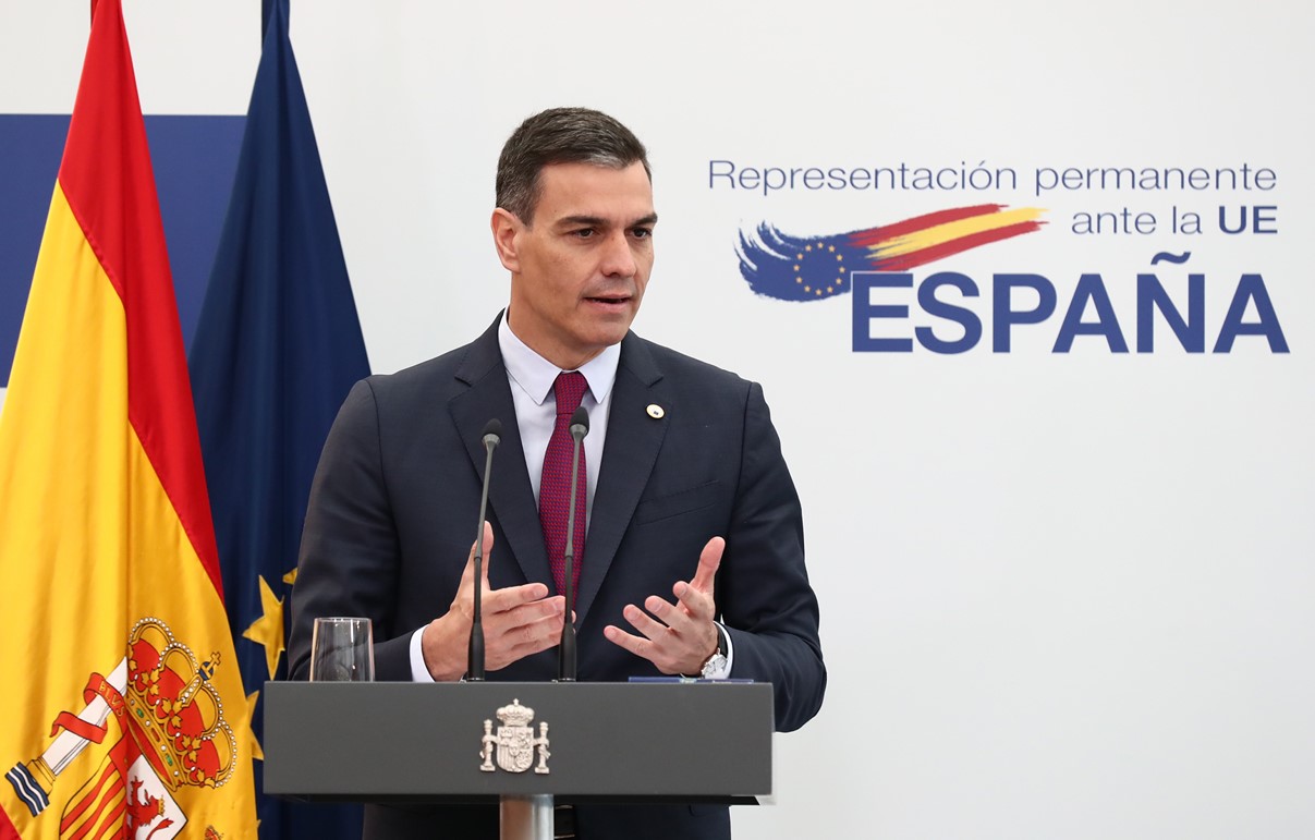 pedro sanchez consejo europeo bruselas