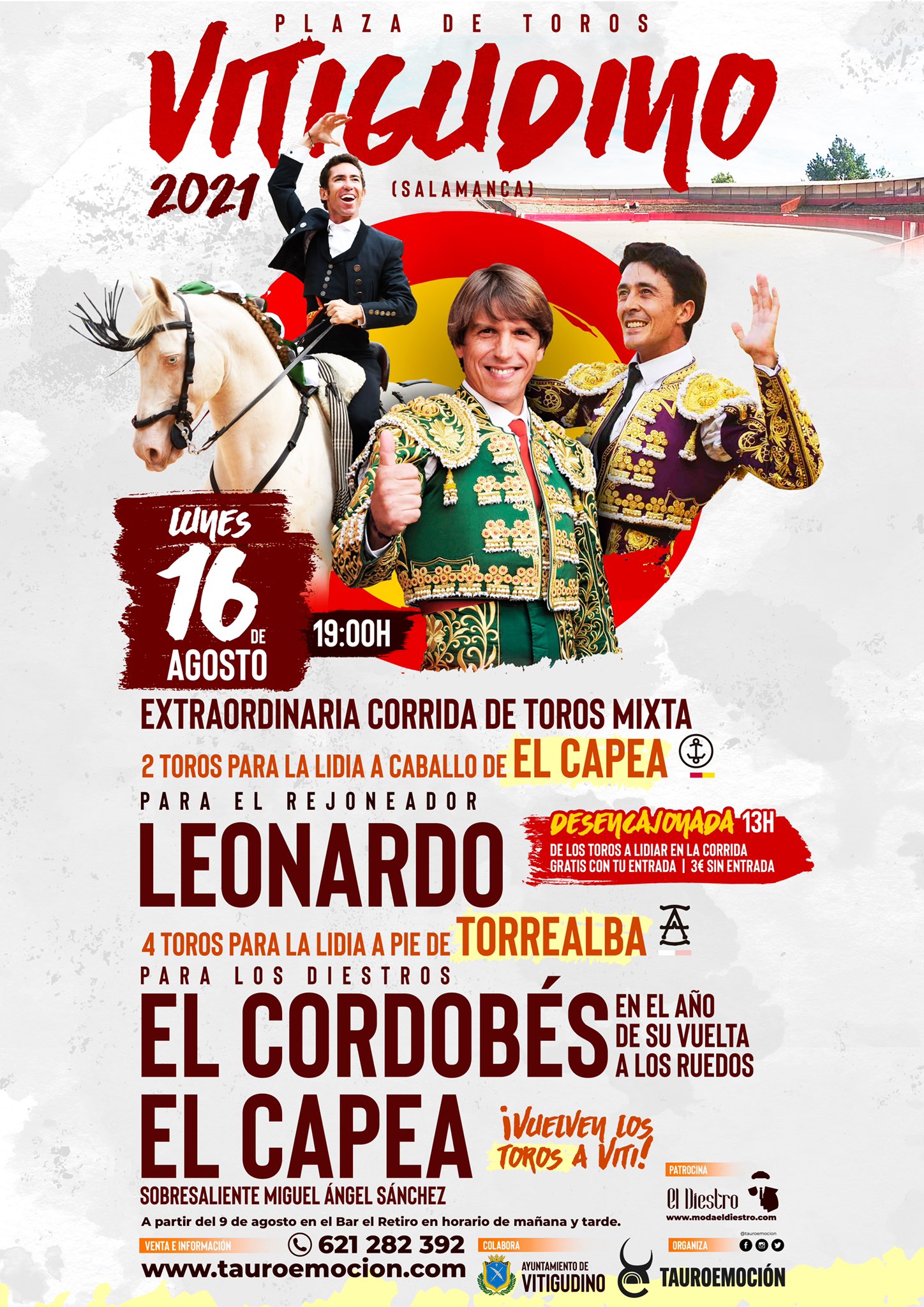 Cartel Toros Vitigudino