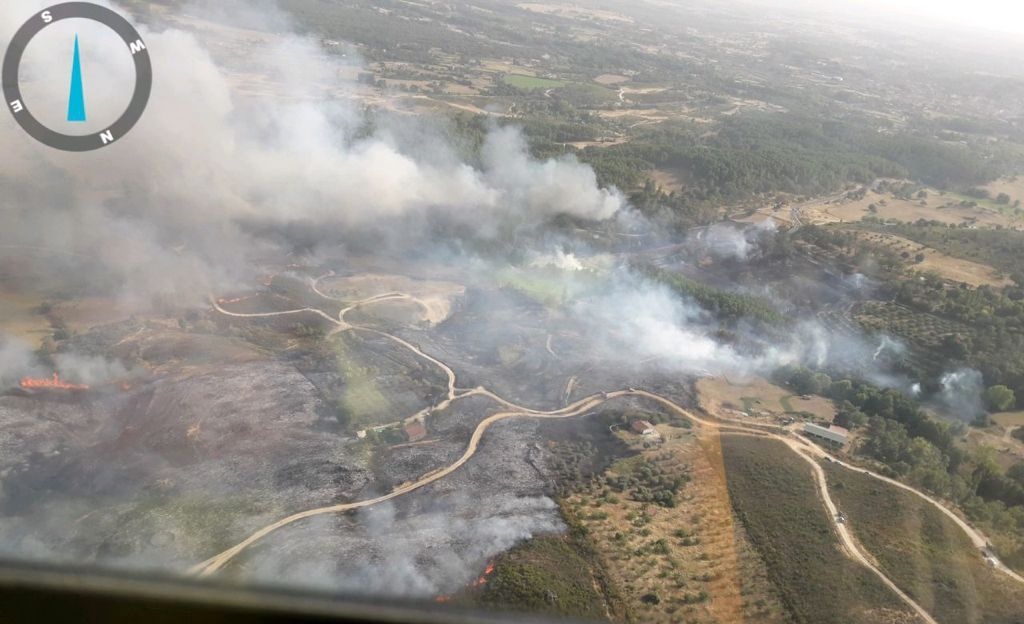 Incendio El Raso