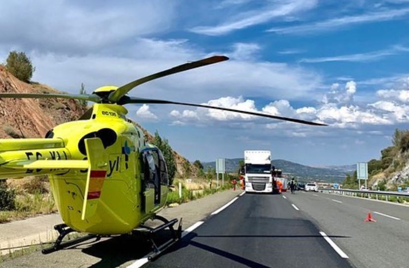 accidente mortal vallejera riofrio helicoptero sacyl
