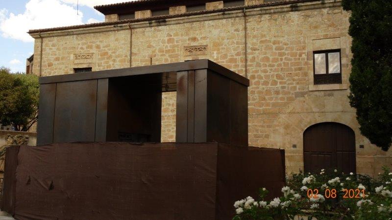 La plaza de Santa Eulalia, Salamanca.