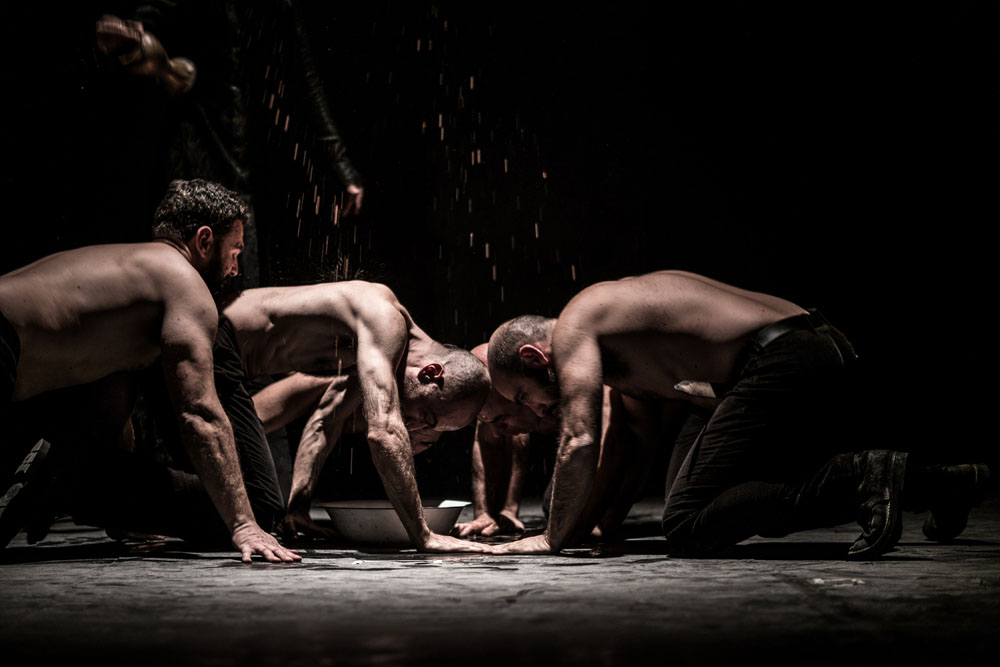 La obra Macbettu dirigida por Alessandro Serra. Foto. Facyl.