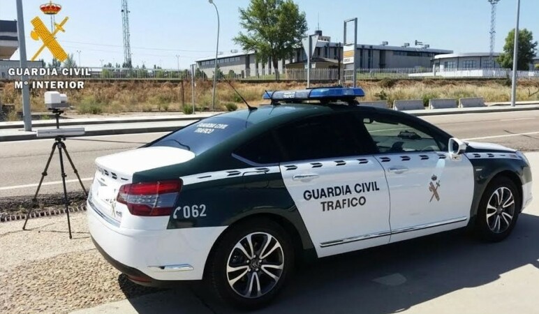 guardia civil trafico radar