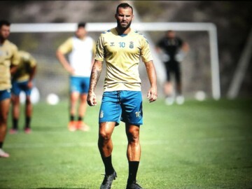 Jesé Rodríguez en un entrenamiento con Las Palmas. Instagram