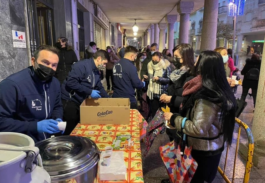 guijuelo chocolatada navideña 2