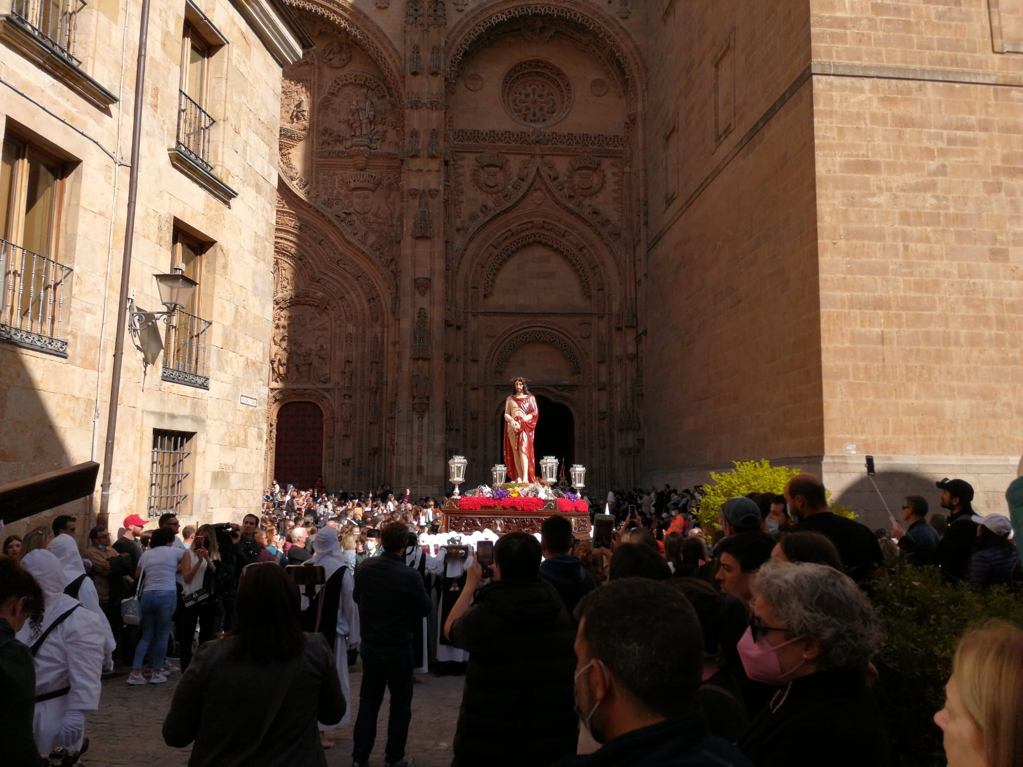 Procesión de la Hermandad de Nuestro Padre Jesús del Vía Cruces.