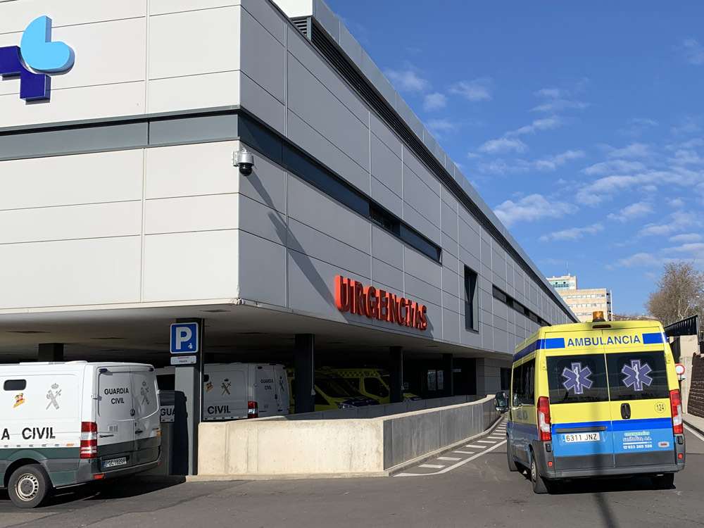 Ambulancia, Guardia Civil, urgencias, hospital
