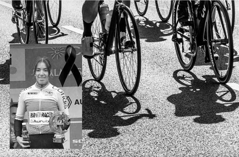 Fallece la ciclista Estela Domínguez.