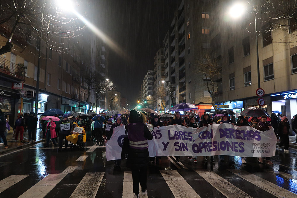 Manifestación este 8 de marzo por las calles de Salamanca